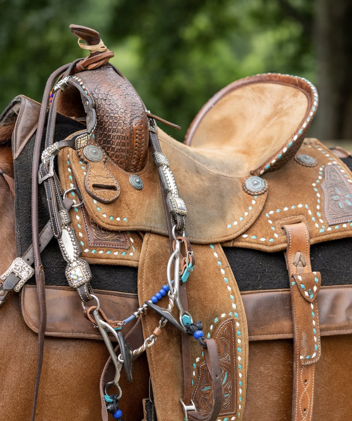 Boca Brand saddle detail