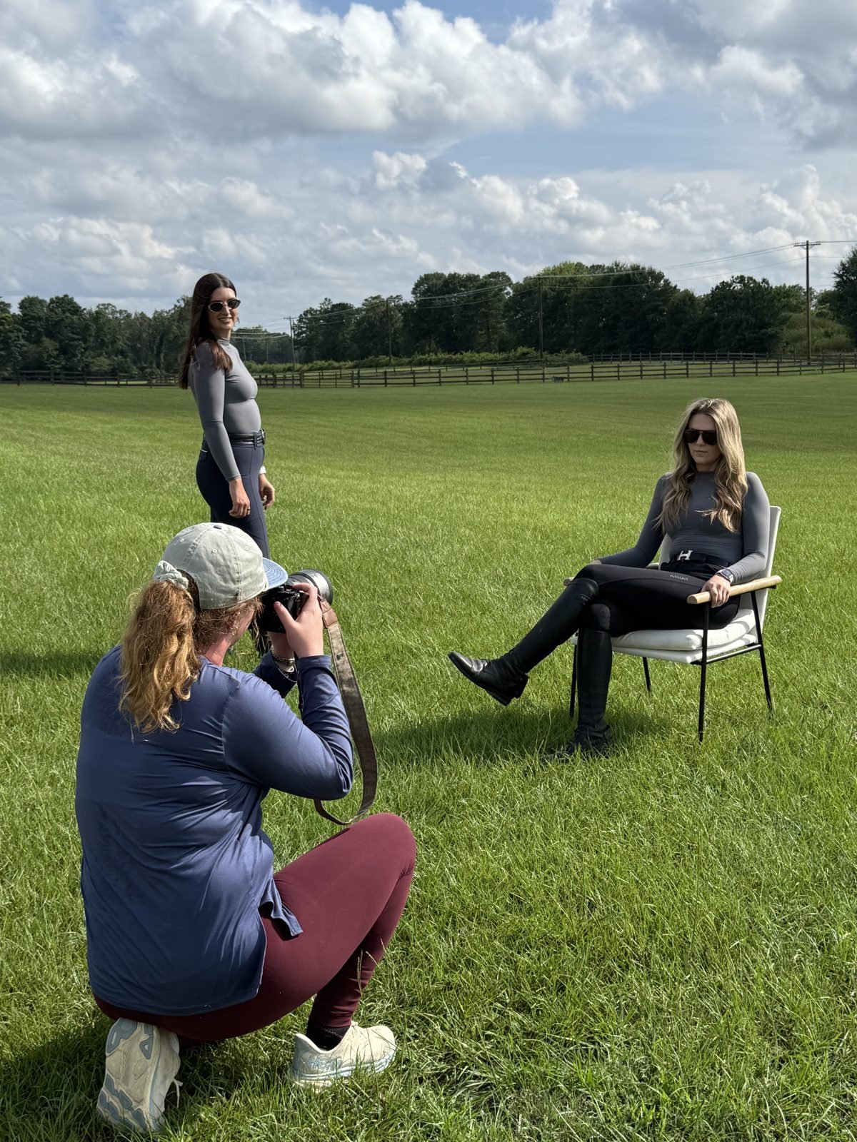Behind the scenes on a Dig1t photo shoot